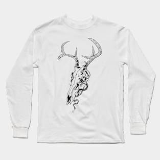 deer skull Long Sleeve T-Shirt